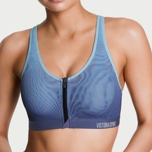 Green VSX Knockout mesh sports bra